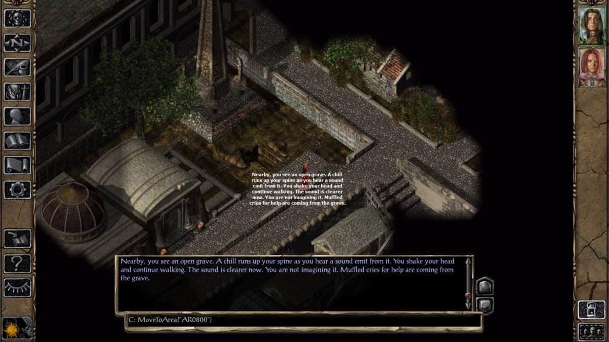 Baldurs Gate 2 Enhanced EDition Graveyard