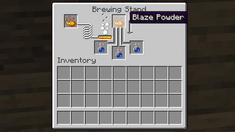 Blaze Powder Minecraft Strength Potion