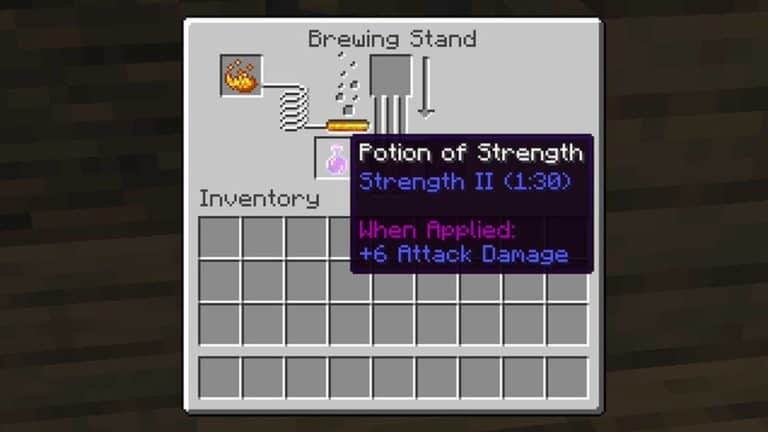 How to brew Minecraft Strength Potion