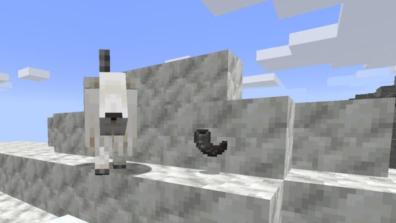 Minecraft snapshot 22w17a Goat and Goat Horn