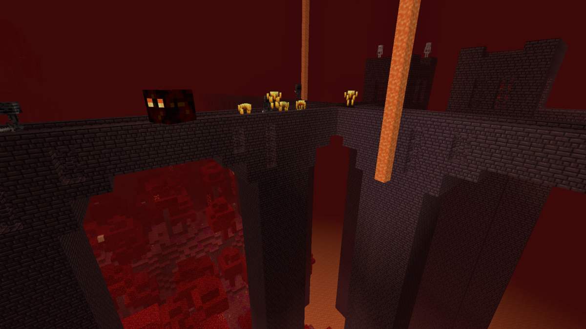 Have I gone too far in my search for a Nether Fortress? : r/Minecraft
