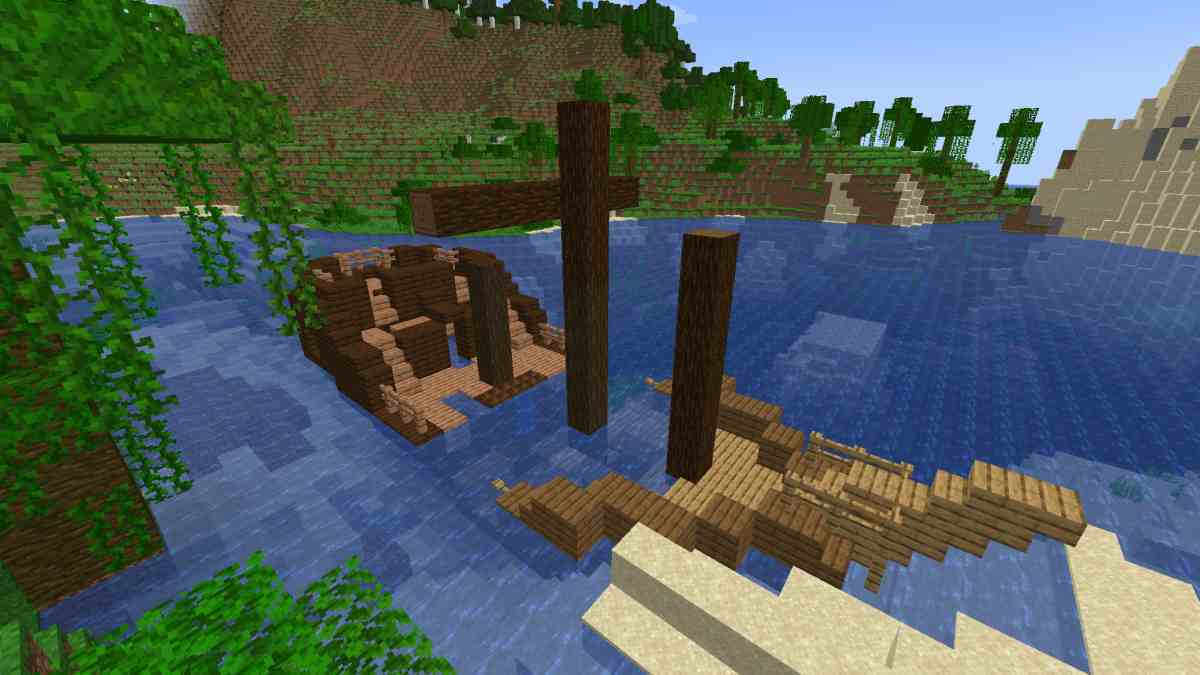 Everything you need to know about Minecraft Shipwrecks