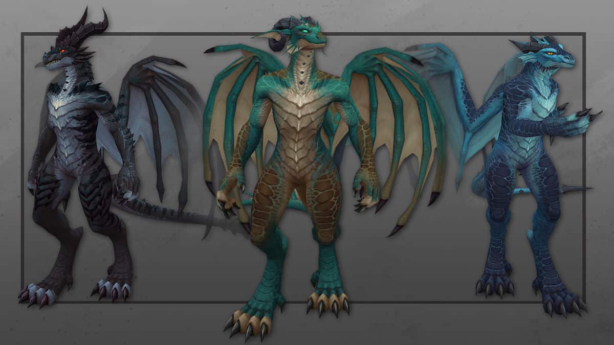 WoW Dracthyr: Blizzard unveils first look at the new playable dragon race