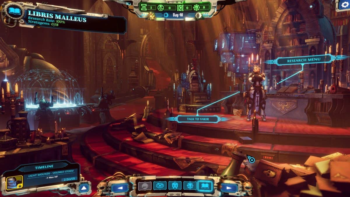 Warhammer 40,000: Chaos Gate - Daemonhunters Research