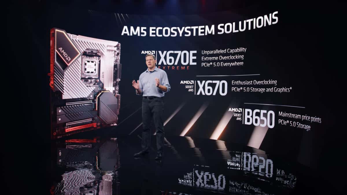 AMD PCIe 5.0 across chipsets