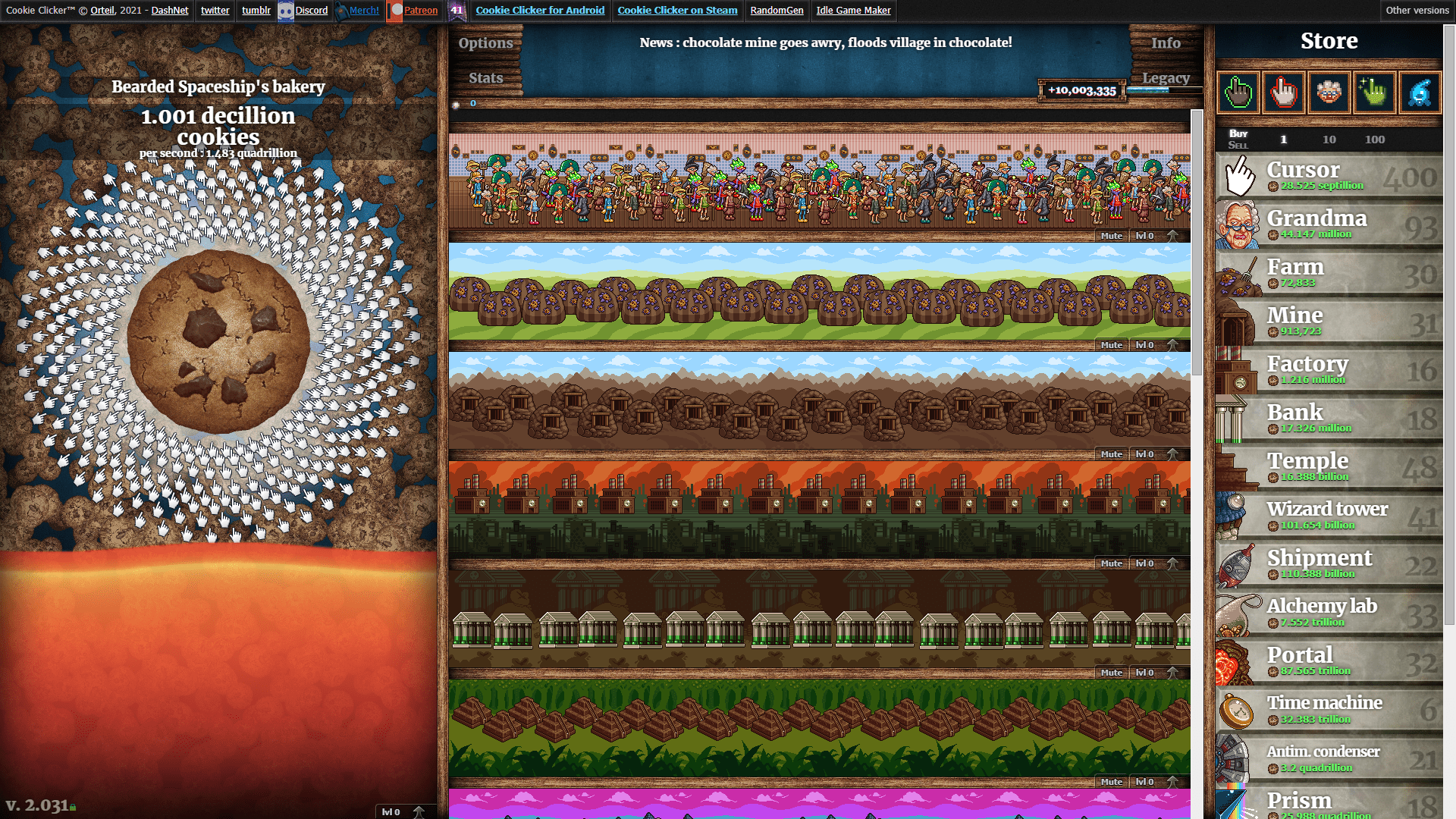 Cookie Clicker Unblocked - Play Online Cookie Clicker Unblocked