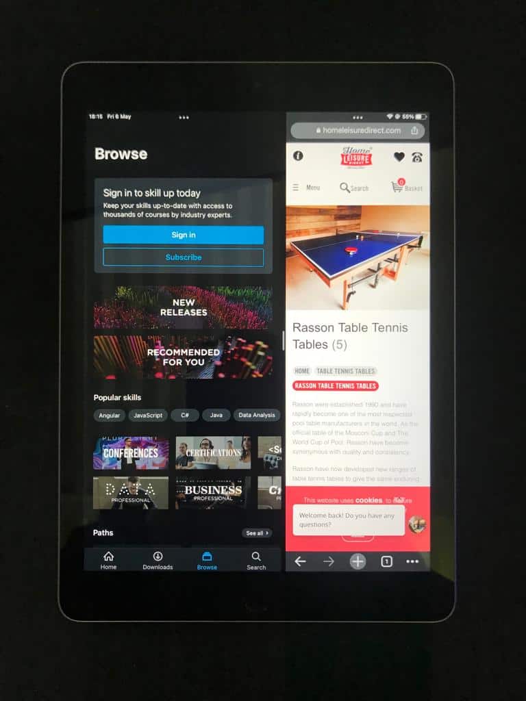 HOW TO SPLIT SCREEN ON ROBLOX AND OTHER APPS ON MOBILE