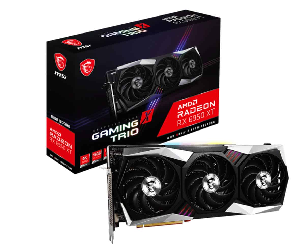 MSI Radeon RX 6950 XT GAMING X TRIO