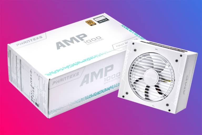 Phanteks announce all white AMP 1000W power supply