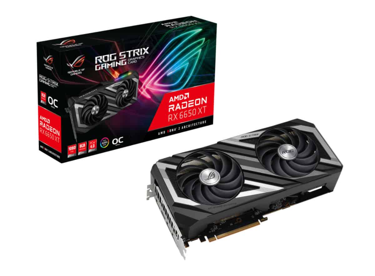 ROG Strix Radeon RX 6650 XT OC