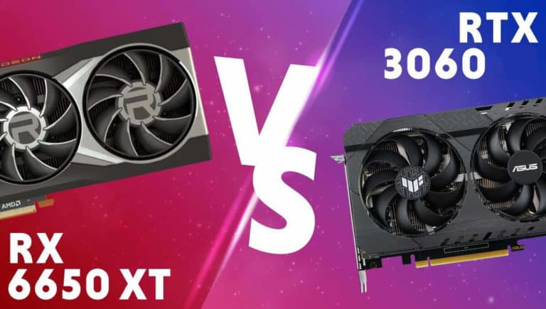 RX 6650 XT vs RTX 3060