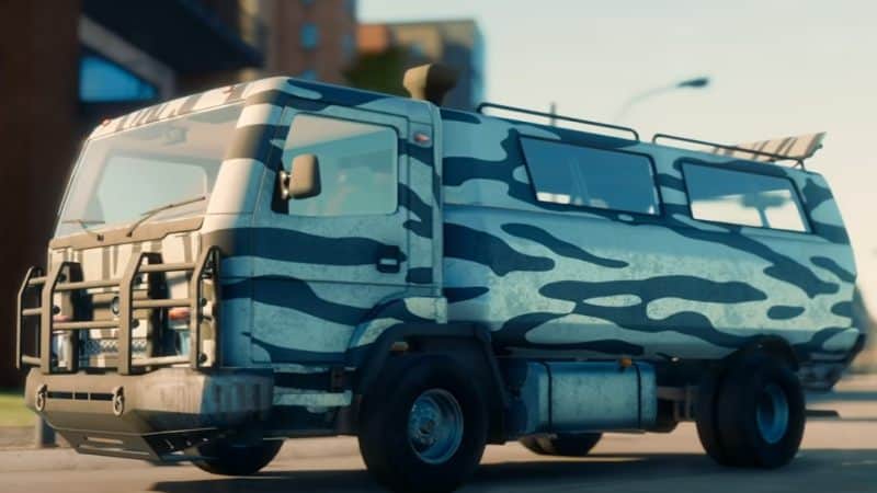 Saints Row Battle Bus Vehicle mods