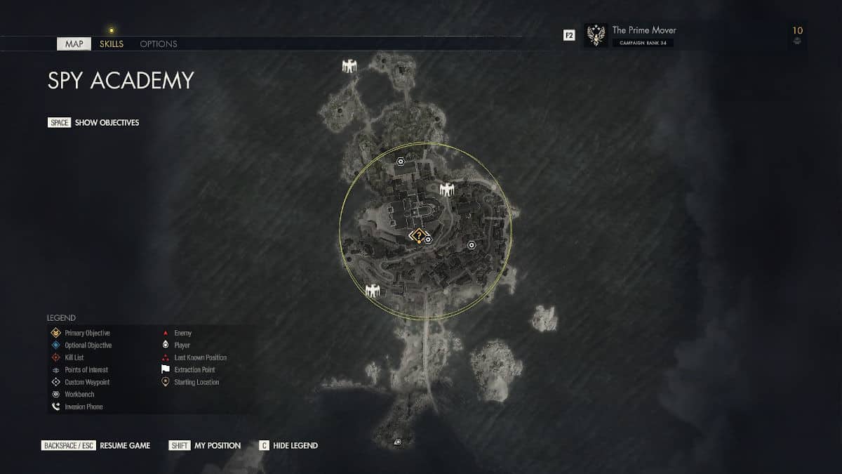Spy Academy Stone Eagle locations Mission 3