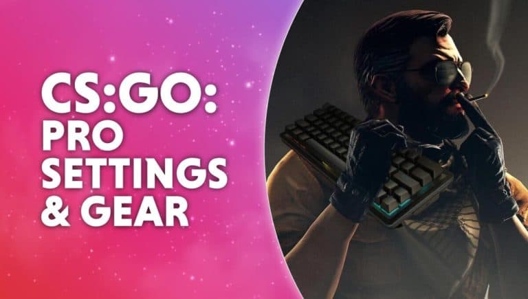 csgo pro settings and gear