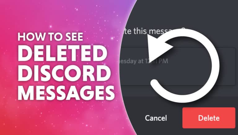 how to see deleted discord messages