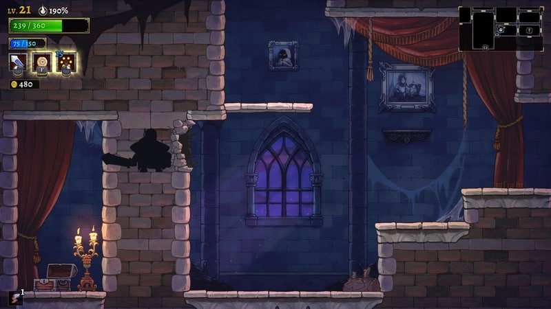 rogue legacy 2 cracked wall