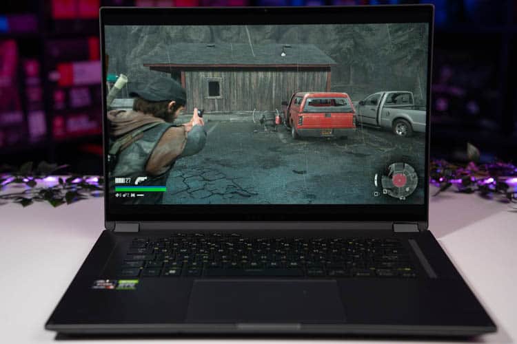 ASUS ROG Flow X16 screen 25
