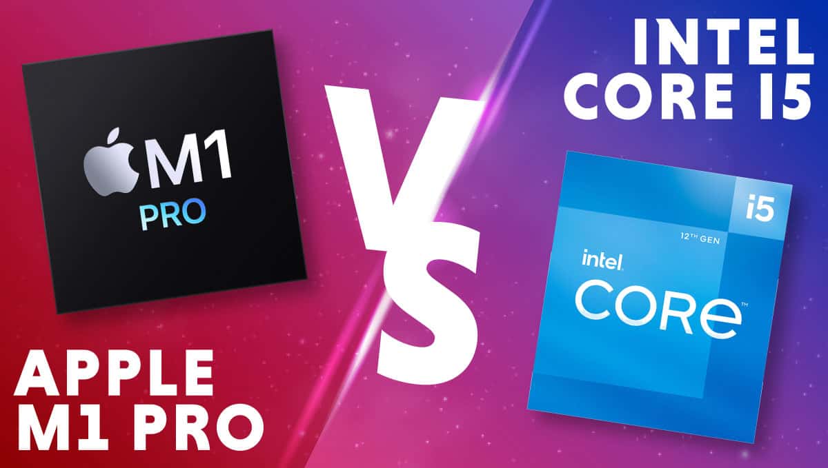 Apple M1 Pro vs Intel Core i5