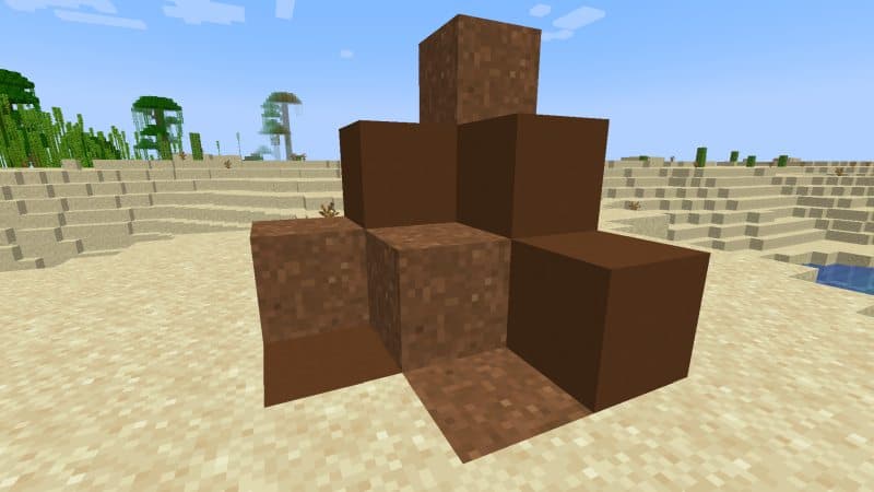 Brown concrete powder minecraft