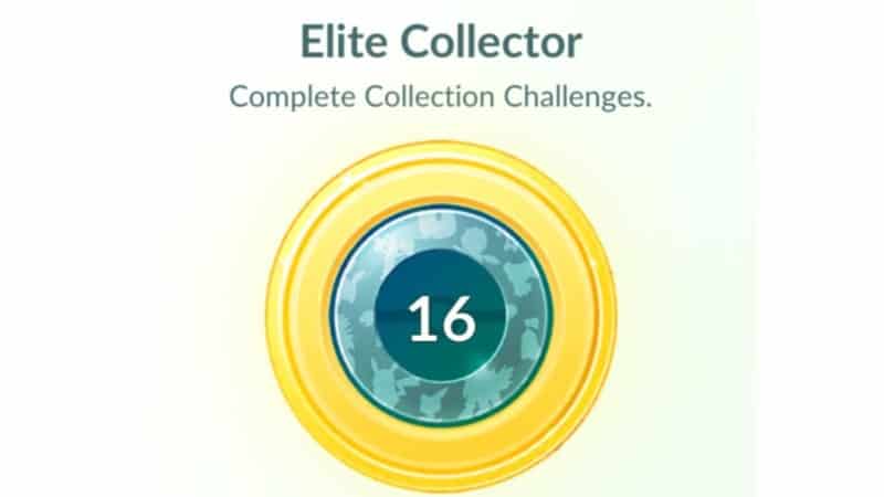 Elite Collector Medal Pokemon GO