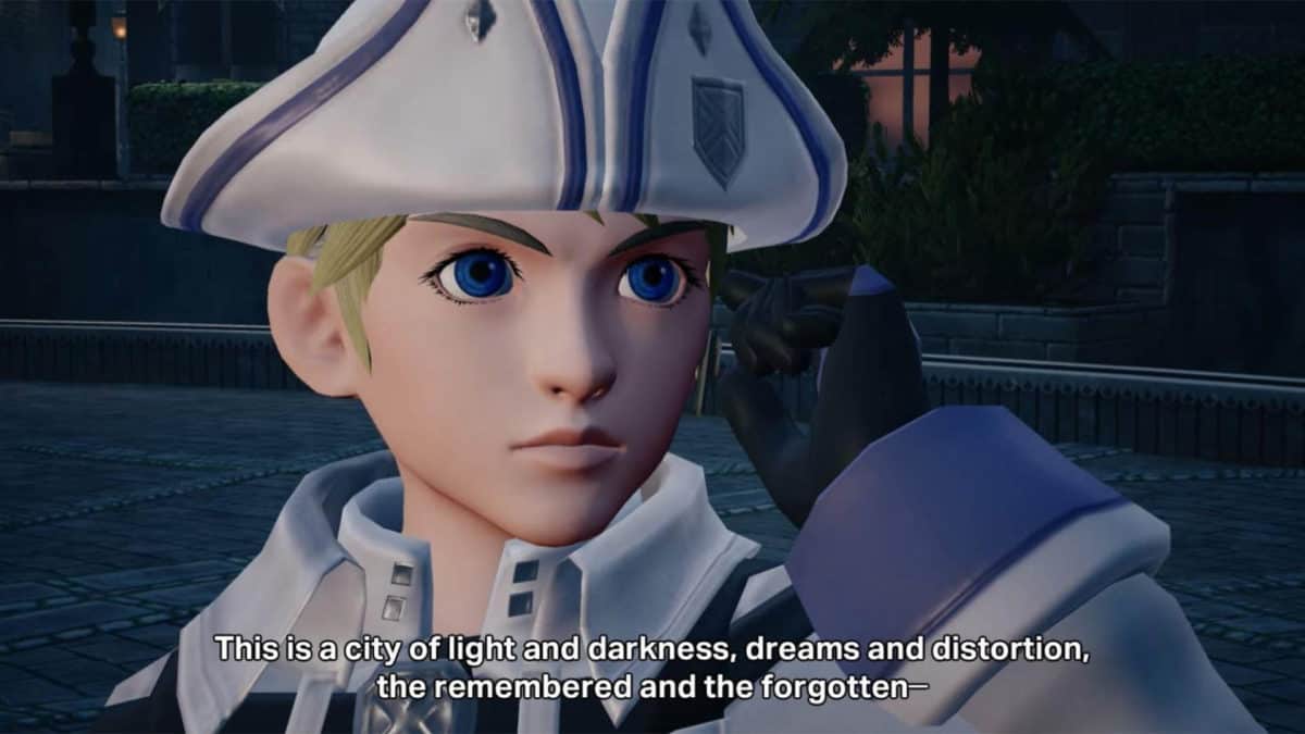 Kingdom Hearts 4 Screenshot White Cap Boy