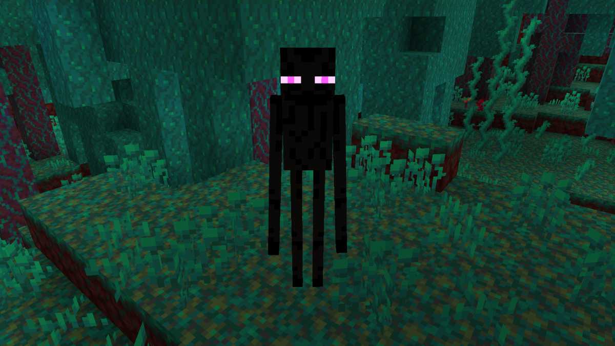 Easy Minecraft Enderman farm