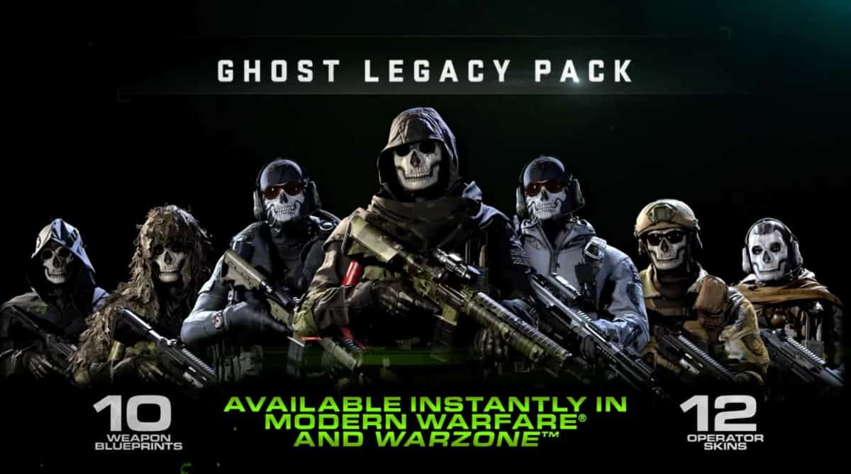 Modern Warfare 2 Pre-Order Vault Edition Content Minimal Ghost Legacy Pack