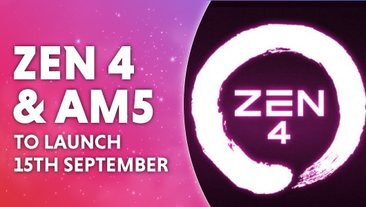 AMD Zen 4 & AM5 to launch on the 15th of September