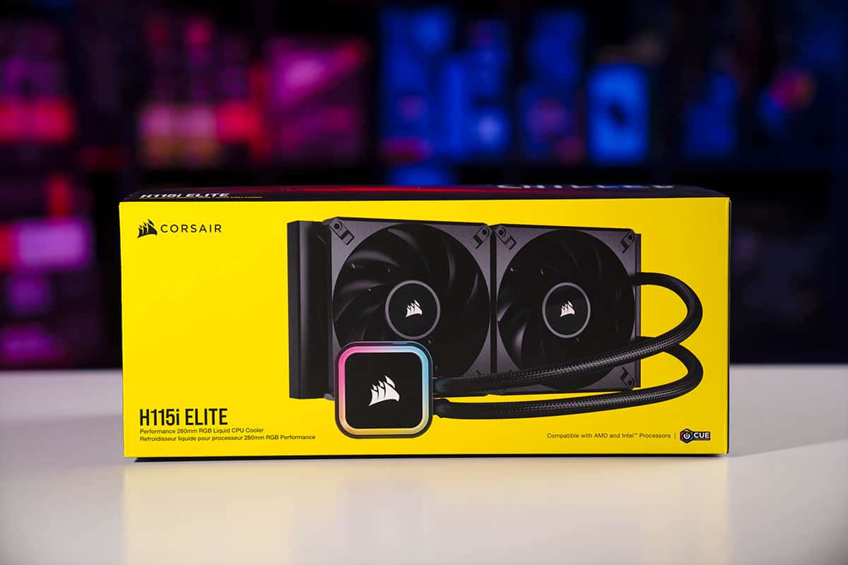 Corsair H115i ELITE cooler review