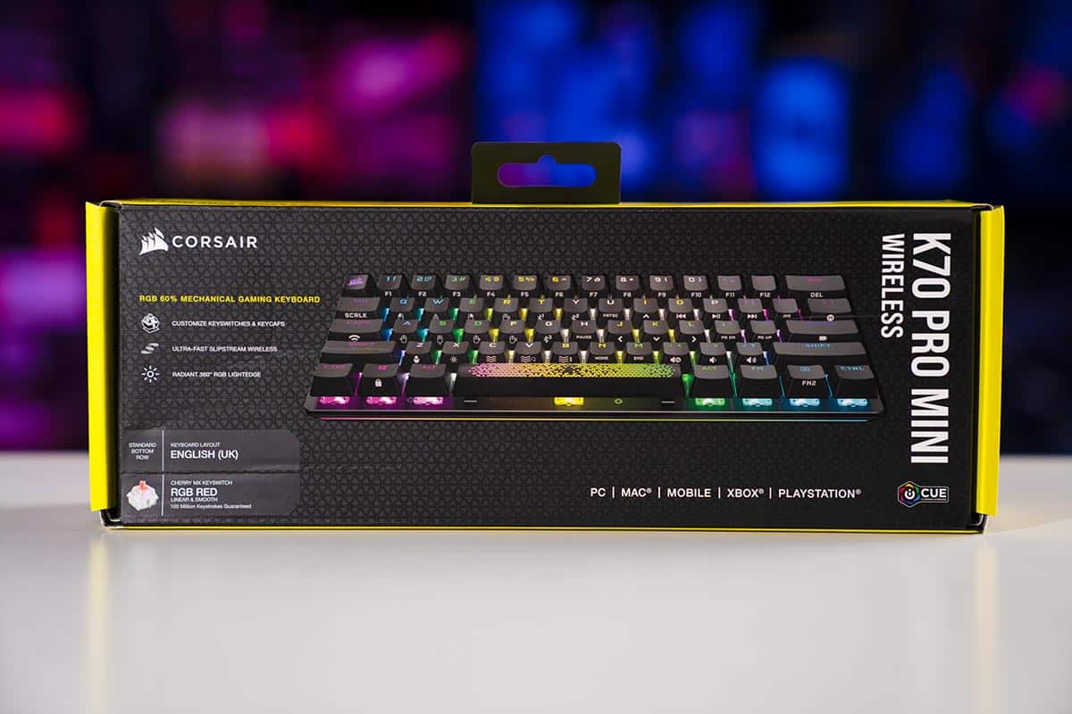 Which CORSAIR Keyboards are compatible with PS5 and PS4?