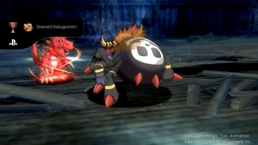 Digimon Survive Dokugumon Spider Boss