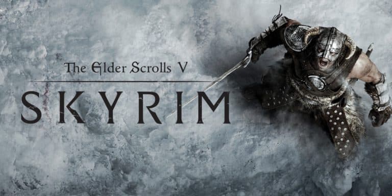 Promotional screenshot from Nintendo on The Elder Scrolls V: Skyrim