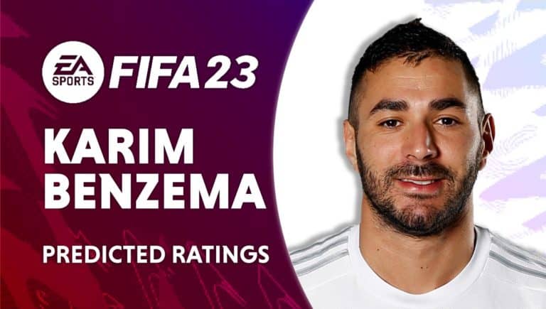 FIFA 23 Karim Benzema rating prediction