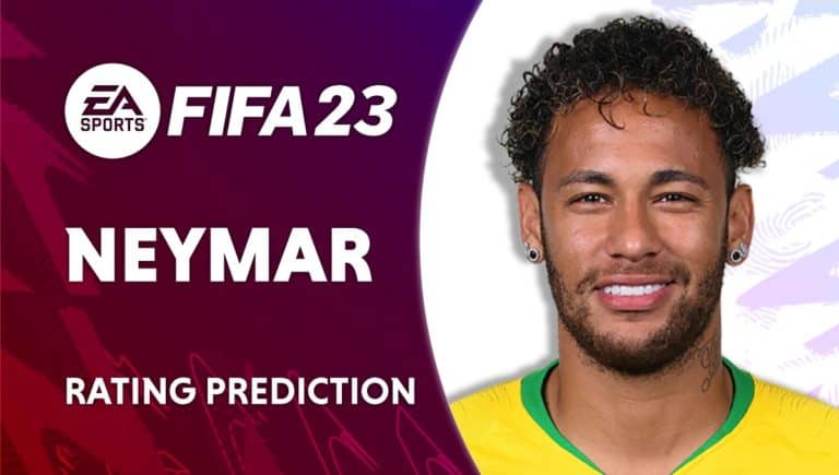 FIFA 23 Neymar rating prediction
