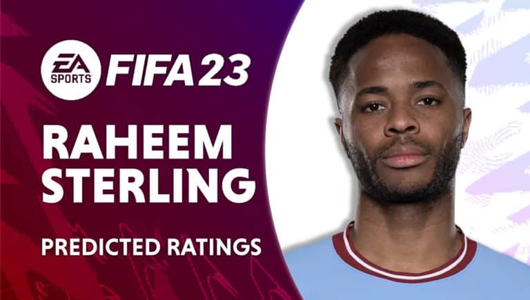 FIFA 23 Raheem Stirling rating prediction