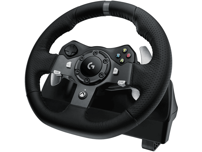 Logitech G920 racing wheel