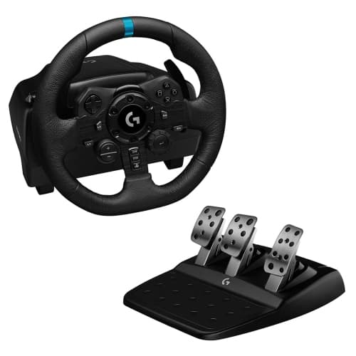 Logitech G923 Racing wheel pedals