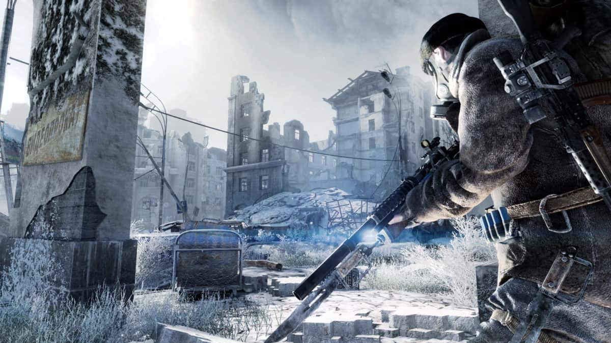 Screenshot of Metro 2033 by Epic Games mid-game
