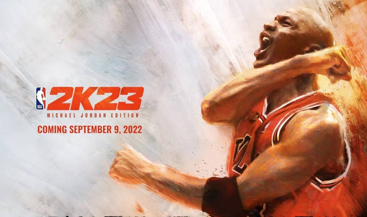 NBA 2K23 cover athlete Michael Jordan min