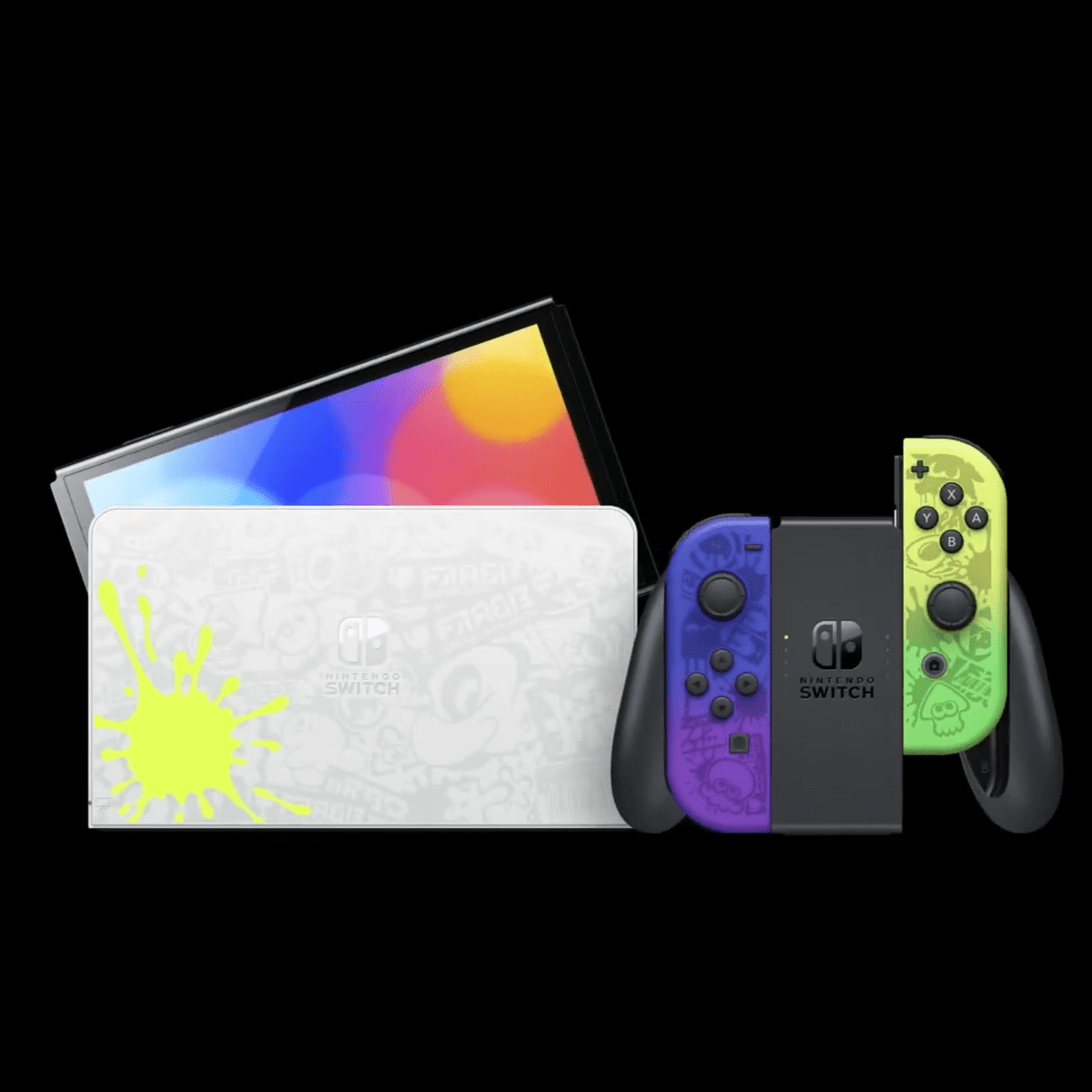 The Splatoon 3 Special Edition Nintendo Switch