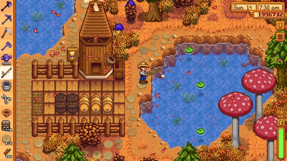 iOS alternative of Stardew Valley from Forbes, 2019