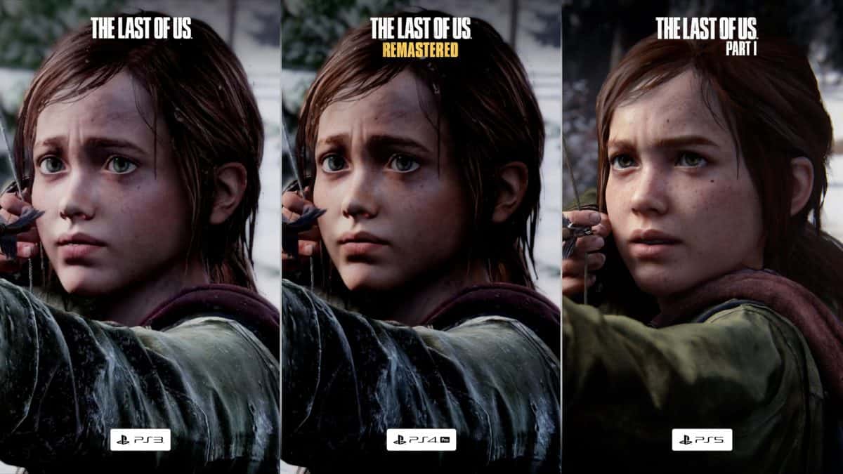 Three Different Versions Of The Last Of Us