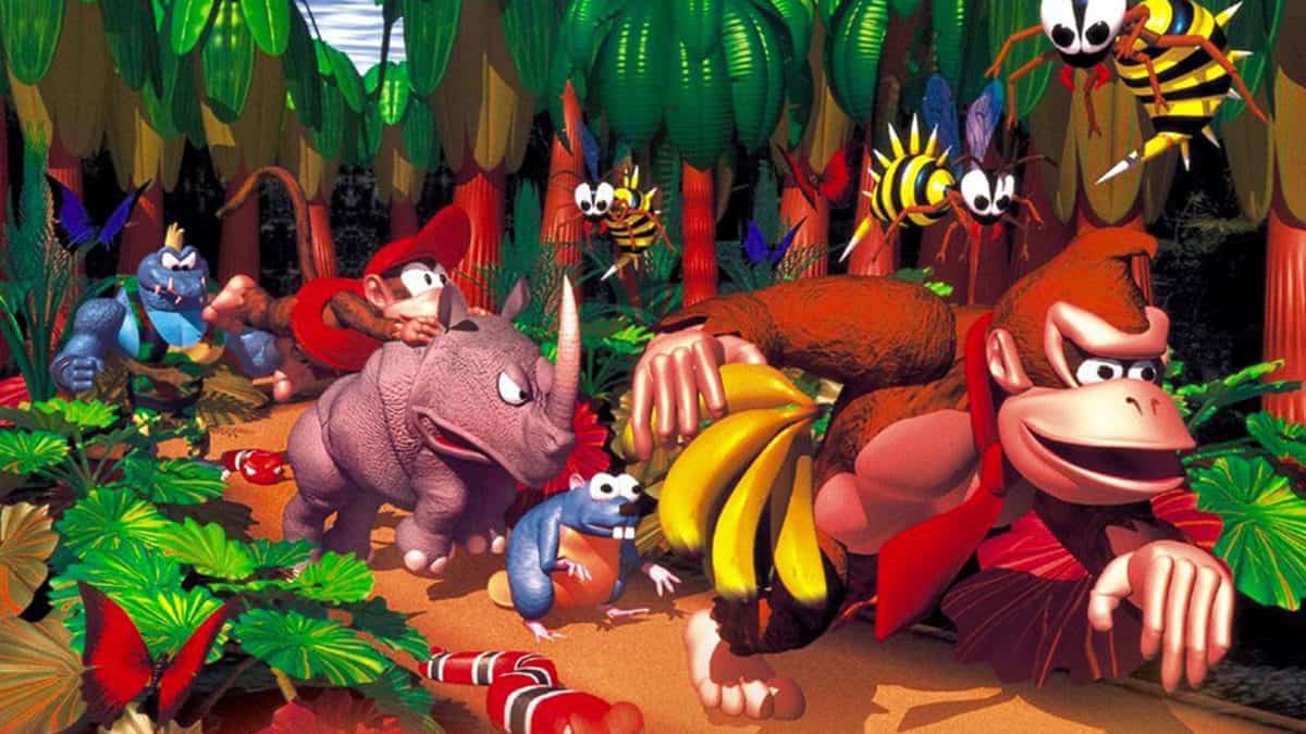donkey kong country finally added to switch online library feature