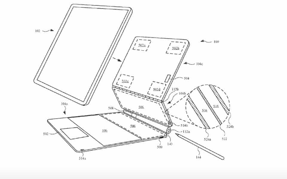iPad Pro 2022 release date iPad Pro 2022 Magic Keyboard patent leak 1