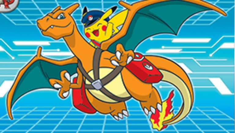 pokemon center special delivery charizard