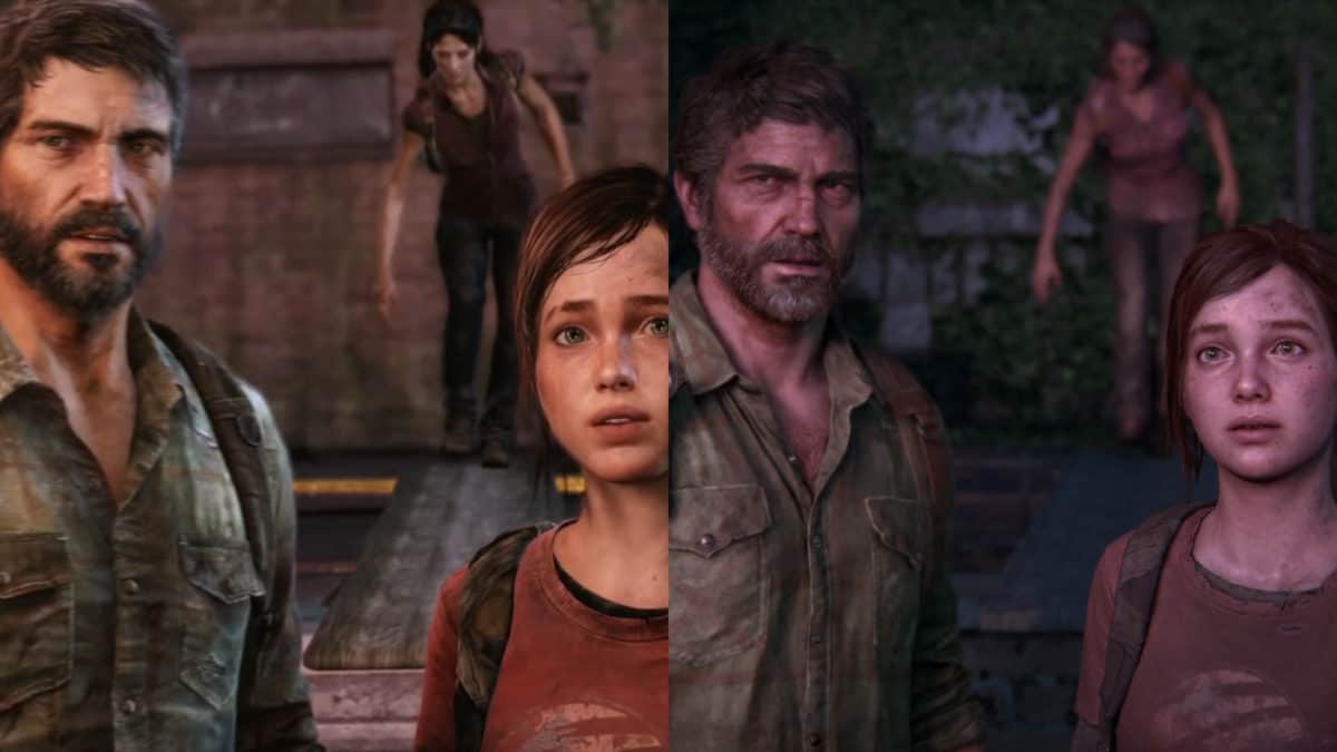 Ellie & Joel In The Last Of Us Part 1 (2013 & 2022)