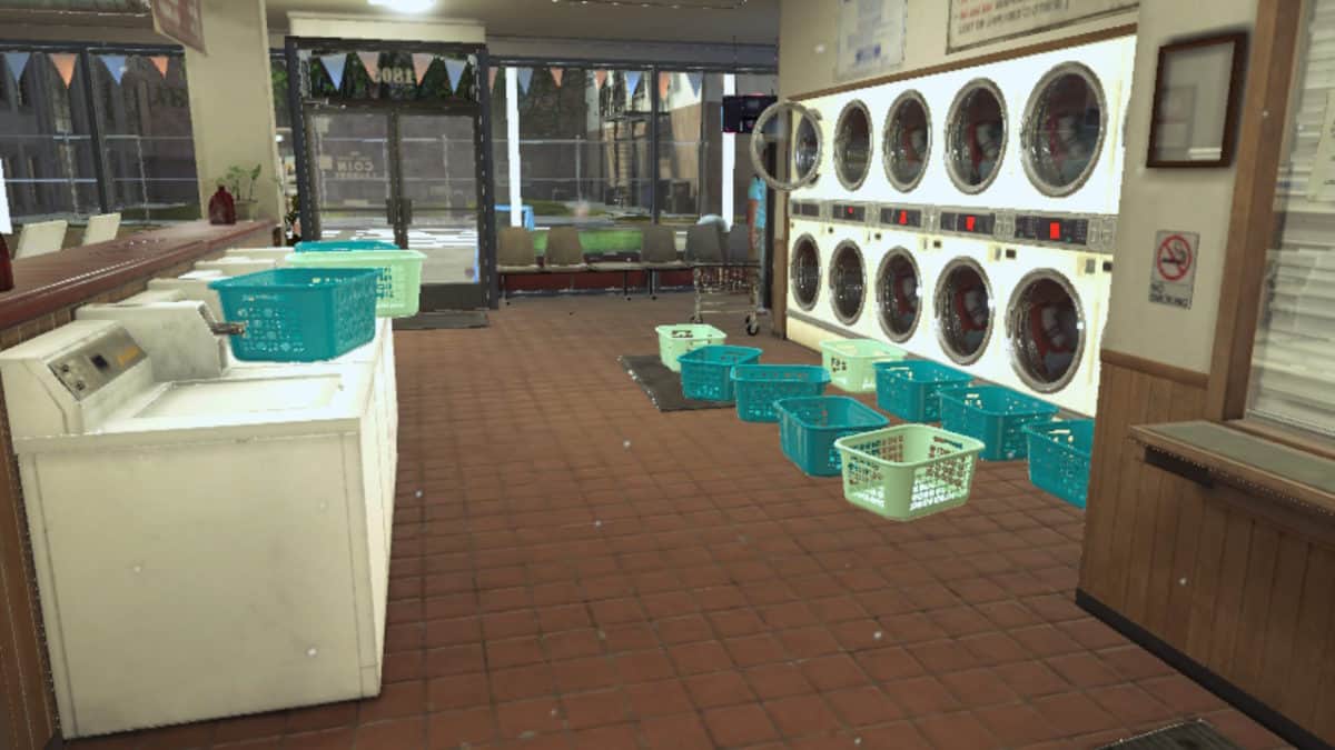 Arcade Paradise Busy Laundromat