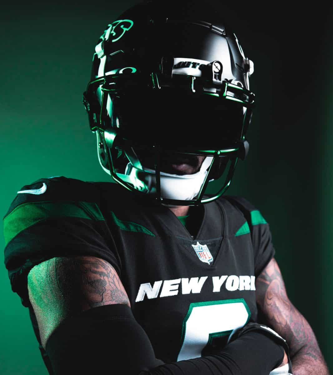Black NY Jets Uniform Jets