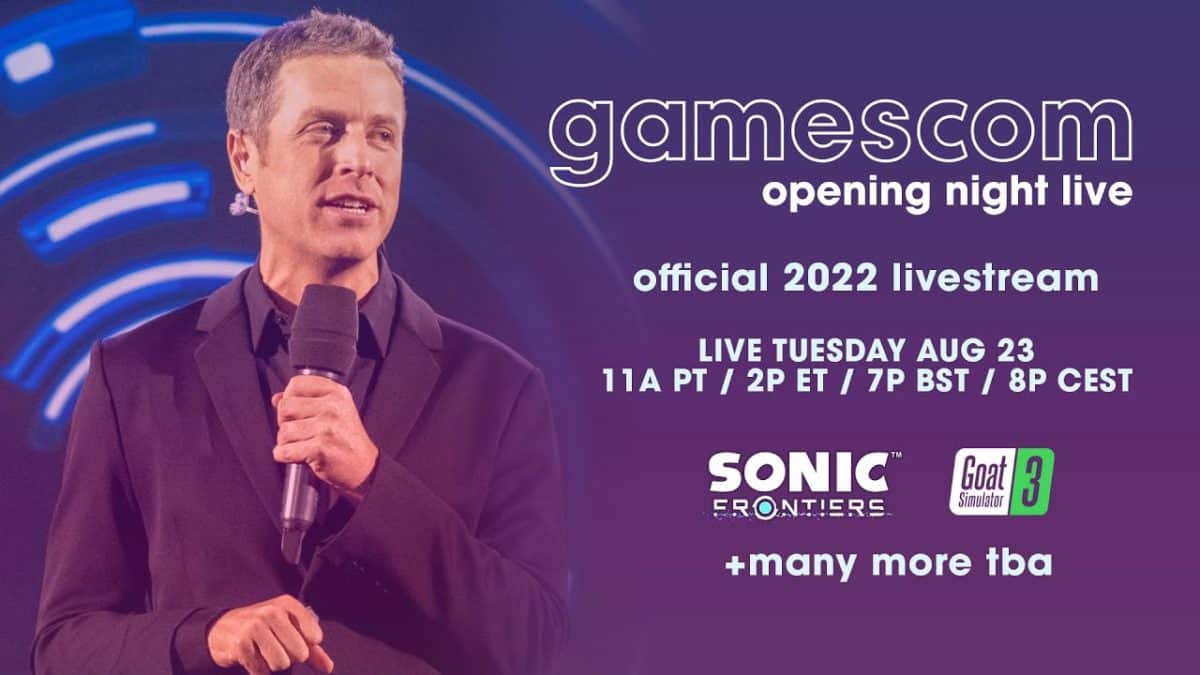 Gamescom Opening Night Live 2022