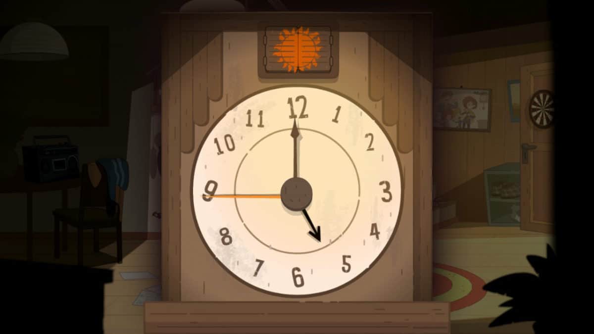 Lost in Play Scare Brother Clock Shield